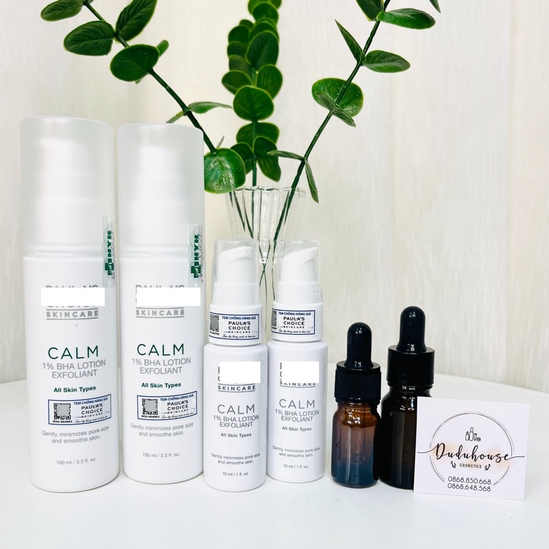 BHA 1% Calm - Lotion tẩy da chết dịu nhẹ phù hợp cho da nhạy cảm