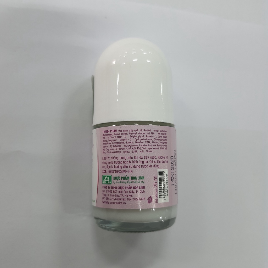 Lăn khử mùi Zuchi (Women) 25ml – Hương thơm mát