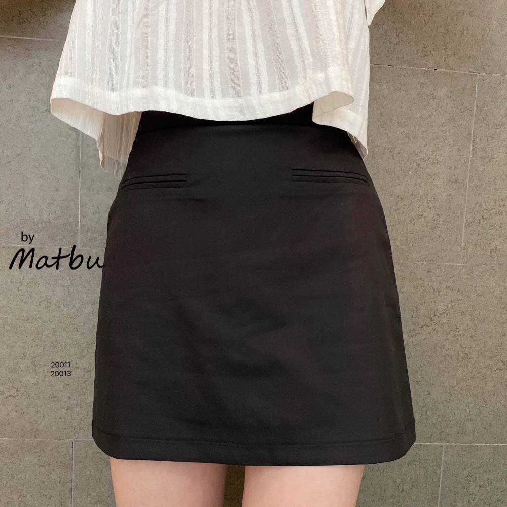 Chân váy chữ A 2 túi mổ