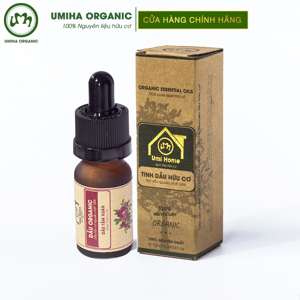 Dầu Tầm Xuân hữu cơ UMIHA nguyên chất | Rosehip Seed Oil 100% Organic 10ml