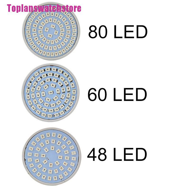 Đèn LED E27 48 / 60 / 80 220V Kích Thích Tăng Trưởng Cho Cây Trồng Toàn Bộ
