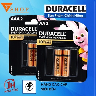 Combo 2 Vỉ Duracell AA Alkaline (1 vỉ 2 viên)