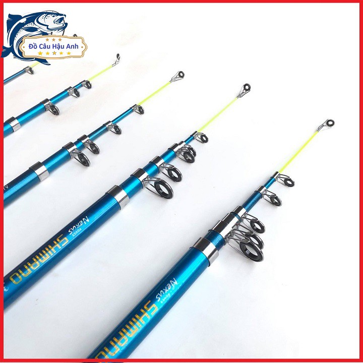 Cần câu cá rút gọn Shimano 1m8 -  3m6 siêu khỏe  đồ câu cá hàng hót giá rẻ