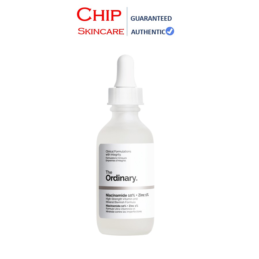 [Bill Hãng] Tinh chất Niacinamide 10% + Zinc 1% - The Ordinary, Cấp ẩm hồi phục Hyaluronic Acid 2% + B5, Lactic Acid HA