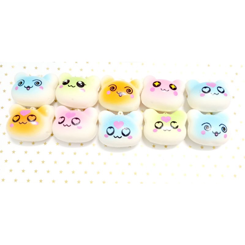 GIÁ SỈ 10 em squishy đồ chơi mềm bóp giảm căn thẳng
