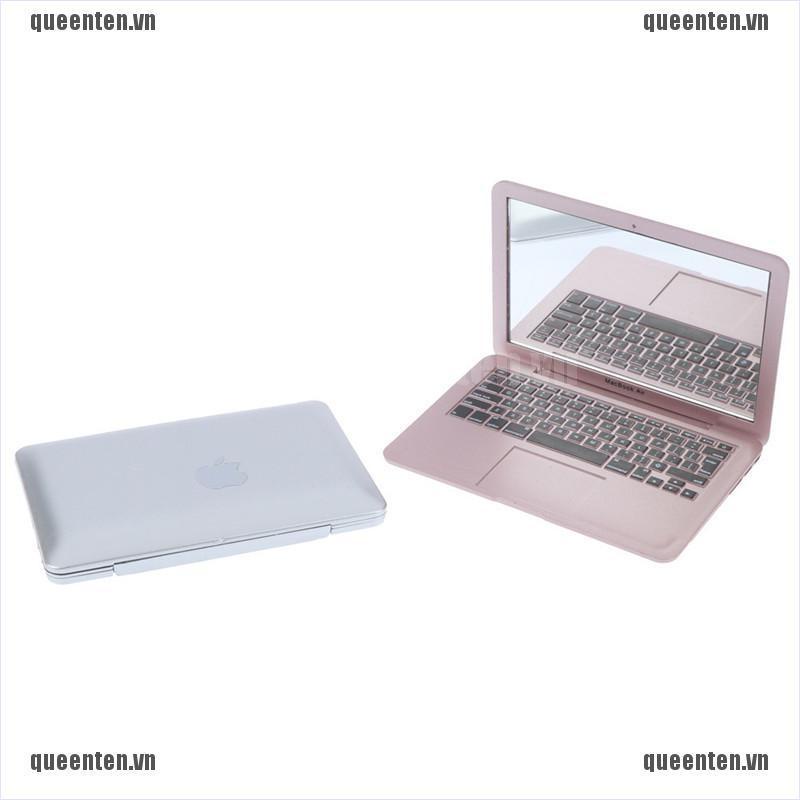 Gương Trang Điểm mini Bỏ Túi Hình Máy Tính Xách Tay