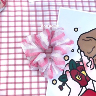 Cột tóc nhiều màu - scrunchies Bling Bling