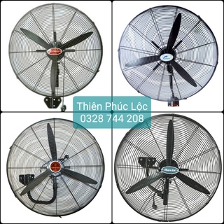 Quạt treo tường công nghiệp cánh 65-75, Vinawind QTT650Đ, QTT750Đ, Gale WF650P, WF750P, WF650DCN, WF750DCN