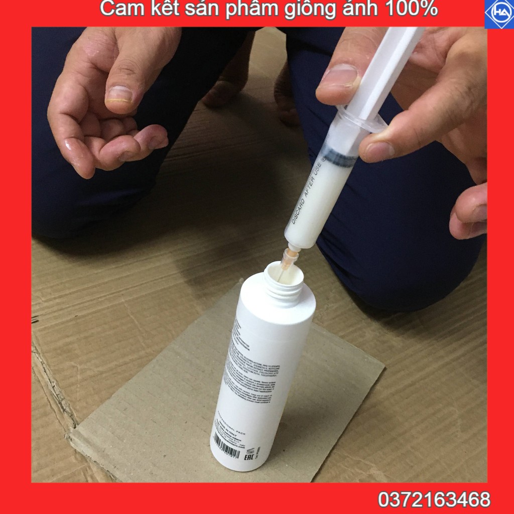 Peel da tảo ý căng bóng se khít lỗ chân lông
