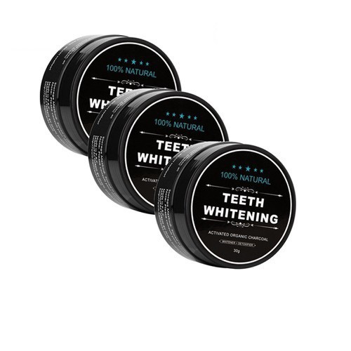 Bột tẩy trắng răng than hoạt tính - Than tre hoạt tính Teeth Whitening