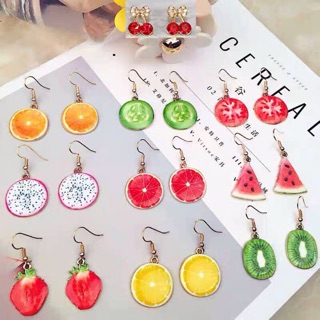 Lẻ 1 đôi khuyên tai hoa quả