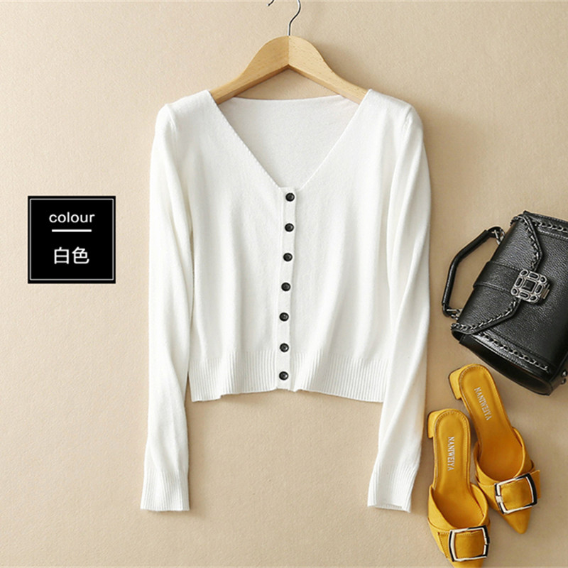 Áo Khoác Len Cardigan Lưng Cao Dáng Ôm Thời Trang Cho Nữ 1757 # | BigBuy360 - bigbuy360.vn