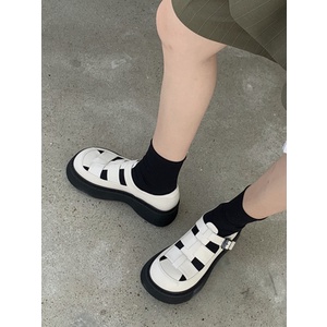 Giày sandal đế dày khoét rỗng thời trang xuân hè năm 2022 cho nữ