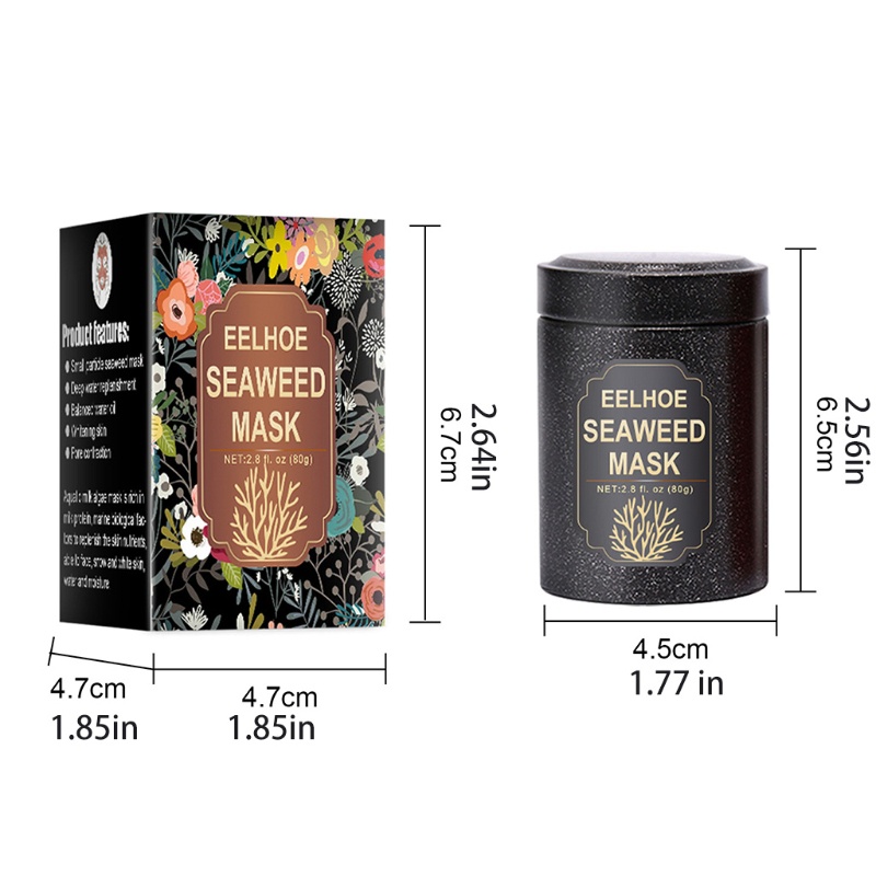 Mặt nạ tảo biển dưỡng ẩm làm sáng da 2.82oz / 80g
 | BigBuy360 - bigbuy360.vn