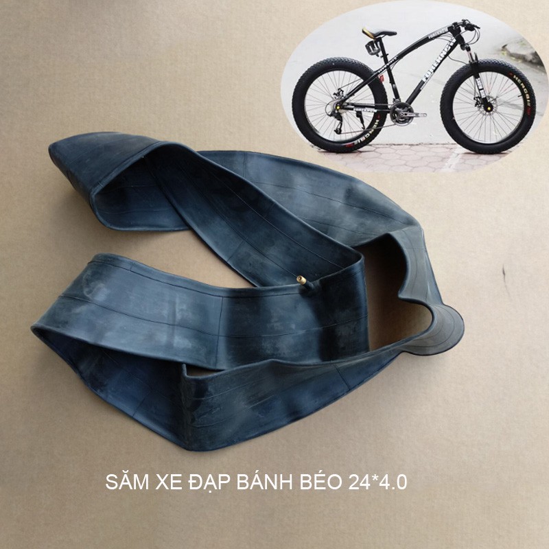 Săm-ruột xe đạp cho bánh béo  20x4.0-24x4.0-26x4.0