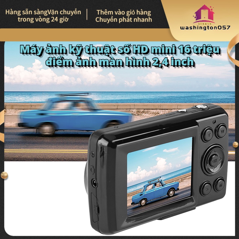 💯Có thể bán buôn😁 Máy quay video Camera kỹ thuật số HD kỹ thuật số 16MP 720P 30FPS ngoài trời thu phóng 16X 💖Hàng giao ngay💖Washington057