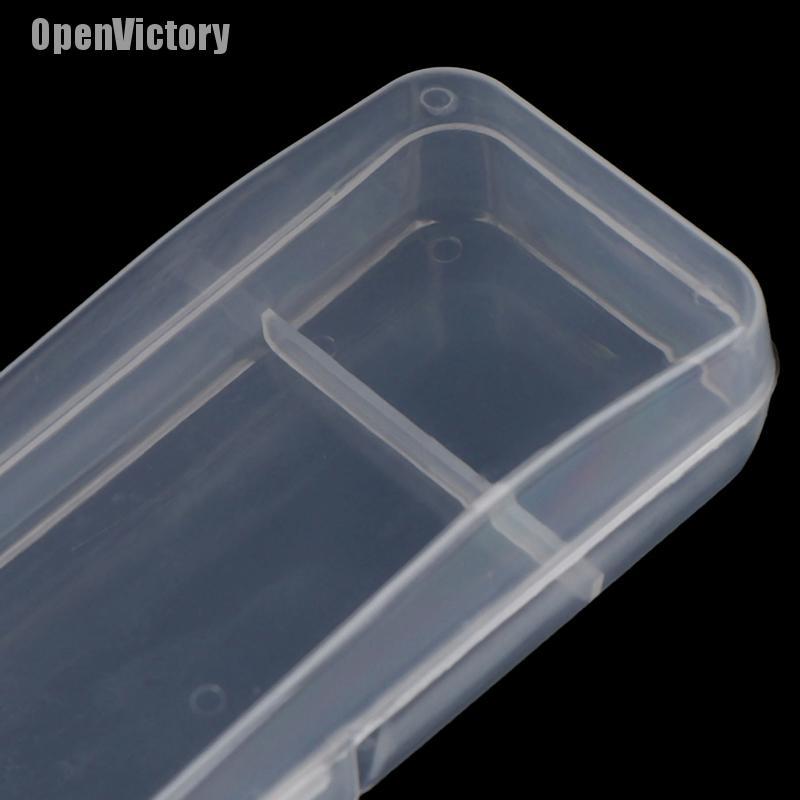 (Hàng Mới Về) Set 2 Hộp Nhựa Trong Suốt Đựng Dao Cạo Râu Có Tay Cầm Tiện Dụng | BigBuy360 - bigbuy360.vn