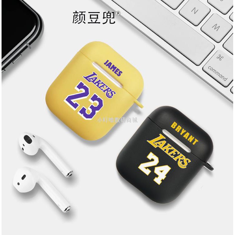 Vỏ Bảo Vệ Hộp Sạc Tai Nghe Airpods 2 / 3 / Pro Hình Cầu Thủ Bóng Rổ Lake Man James 23 Apple | BigBuy360 - bigbuy360.vn