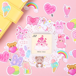 Set 44 nhãn dán trang trí sổ lưu niệm