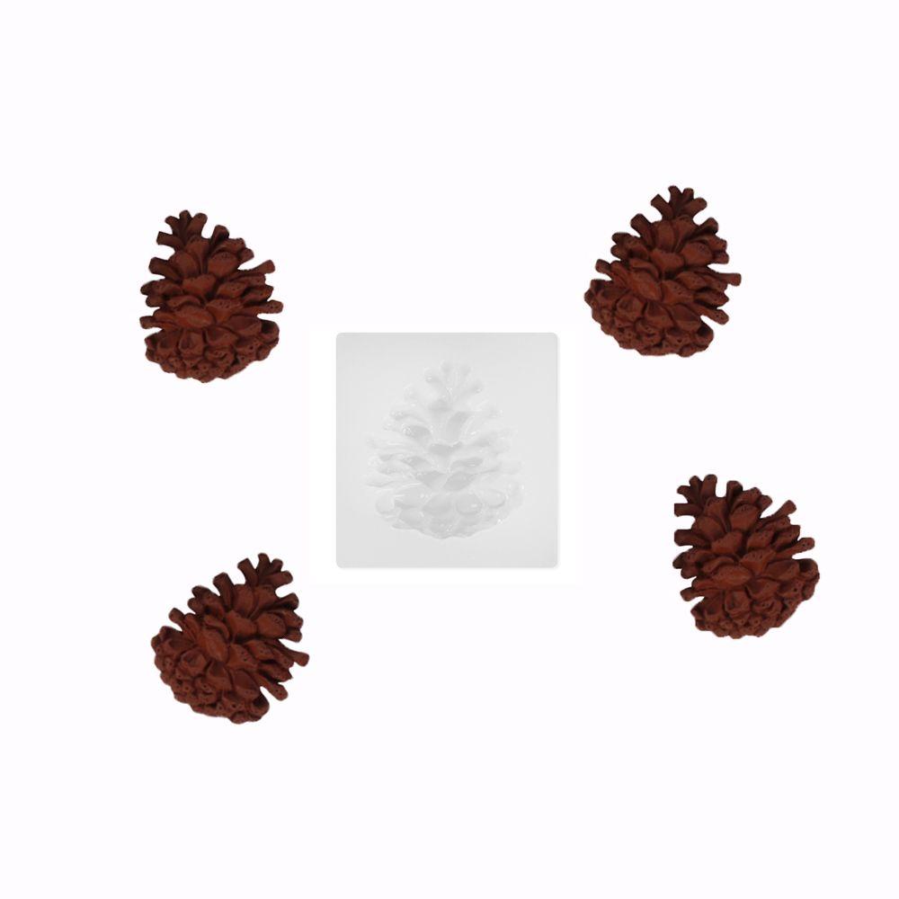 MAG Khuôn Silicone Làm Mặt Dây Chuyền Hình Hoa Tuyết &amp; Chuông Giáng Sinh DIY