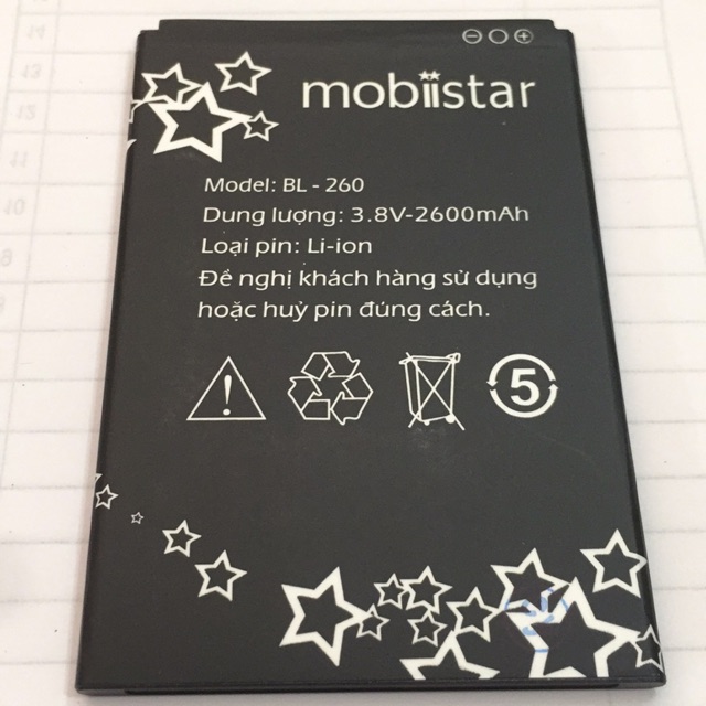 Pin mobistar BL-260