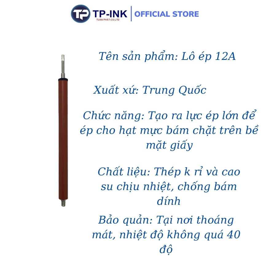 Lô ép 12A  dùng cho máy in 2900, 3000 ,1020, 1010,1102 lòng đỏ chất lượng tốt