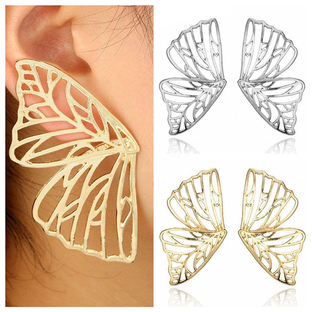 Bông Tai Hình Bướm Dành Cho Nữ|Trang Sức Hợp Kim Kẽm