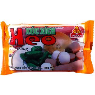 Xúc xích Vissan Heo (gói 160g × 4 cái)