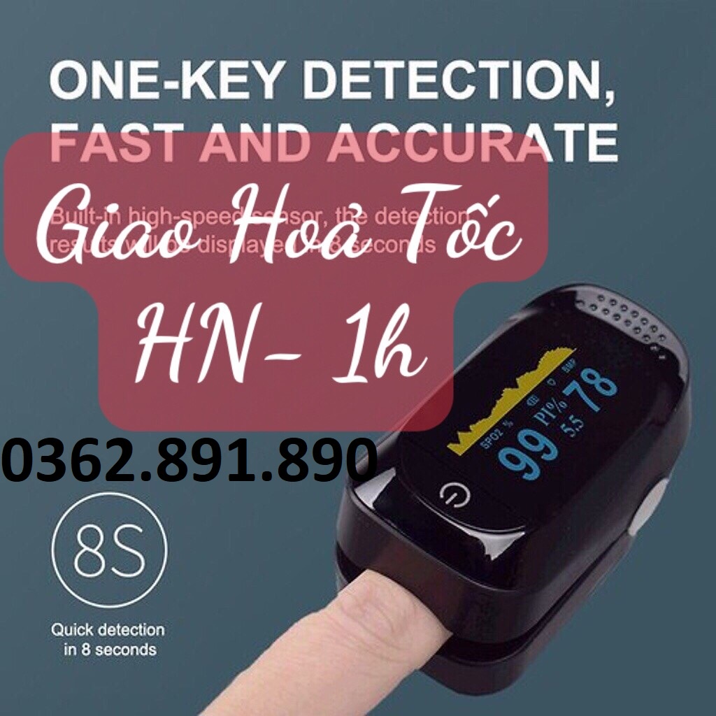 Máy đo nồng độ SPO2 đo nhịp tim và nồng độ Oxy trong máu Pulse Oximeter A2