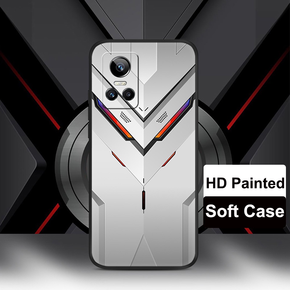 Ôp Điện Thoại tpu Dẻo Họa Tiết Máy Chơi Game Độc Đáo diy Cho oppo realme gt neo 3 oppo realme gt neo3 gtneo3 Ốp