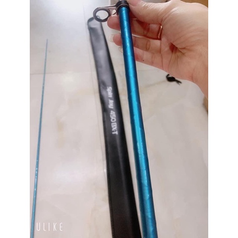 Cần câu lục shimano surf leader dài 4m5 spin joy  bxt tải cá 38kg y hình can cau 24h 8hd7dgdj