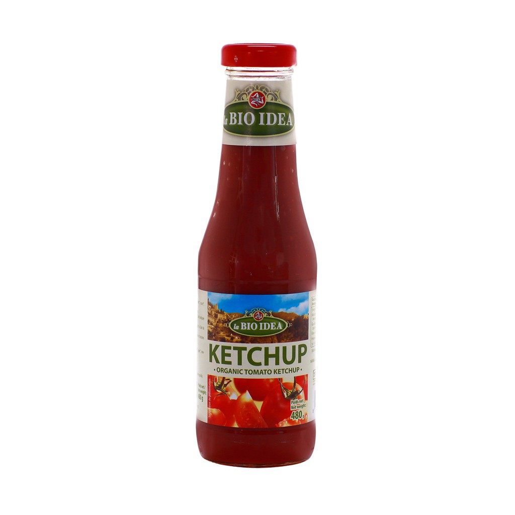 Sốt Tương Cà Ketchup Hữu Cơ Bio Idea/ Luce 500g