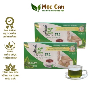 giảm cân cấp tốc Slim Body TEA giảm mỡ an toàn hiệu quả detox đẹp da-trà túi lọc giảm cân-thảo mộc giảm cân