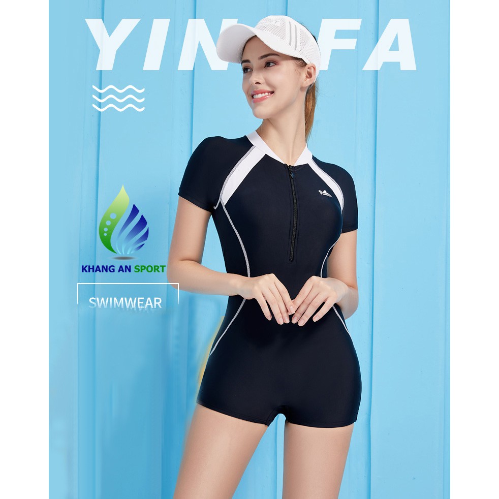 Áo bơi chống nắng nữ YingFa Y2025  VÀ Y2279 (Sẵn đệm ngực)