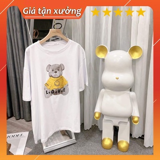 Áo gấu mặt cười LOVE HSU1