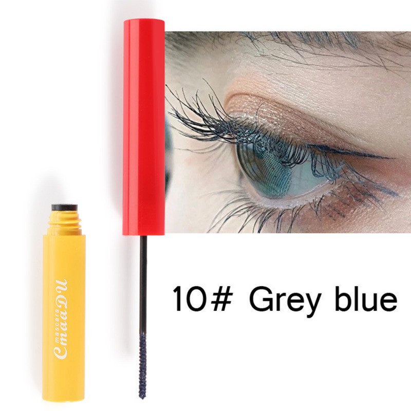 [Hàng mới về] Mascara 4D lâu trôi không thấm nước làm mi cong và dài 10 màu tùy chọn