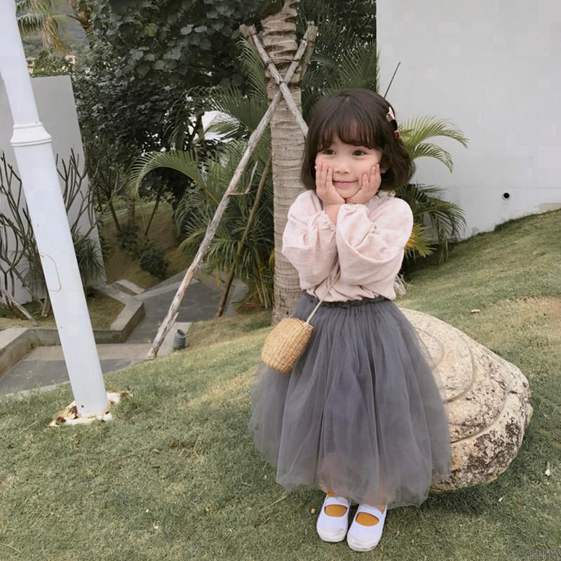 Chân Váy Tutu Dáng Xòe Phong Cách Công Chúa Đáng Yêu Xinh Xắn Dành Cho Bé Gái
