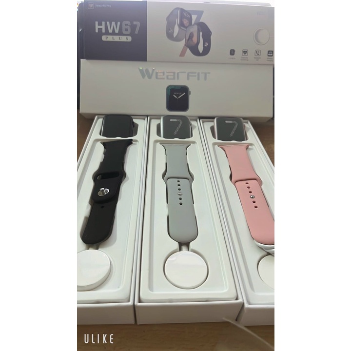 Đồng Hồ Thông Minh Nam Nữ HW67 Plus Viền Thép Cảm Ứng Mượt Mà - Nghe Gọi Trực Tiếp - Chế Độ Thể Thao - Kháng Nước IP67