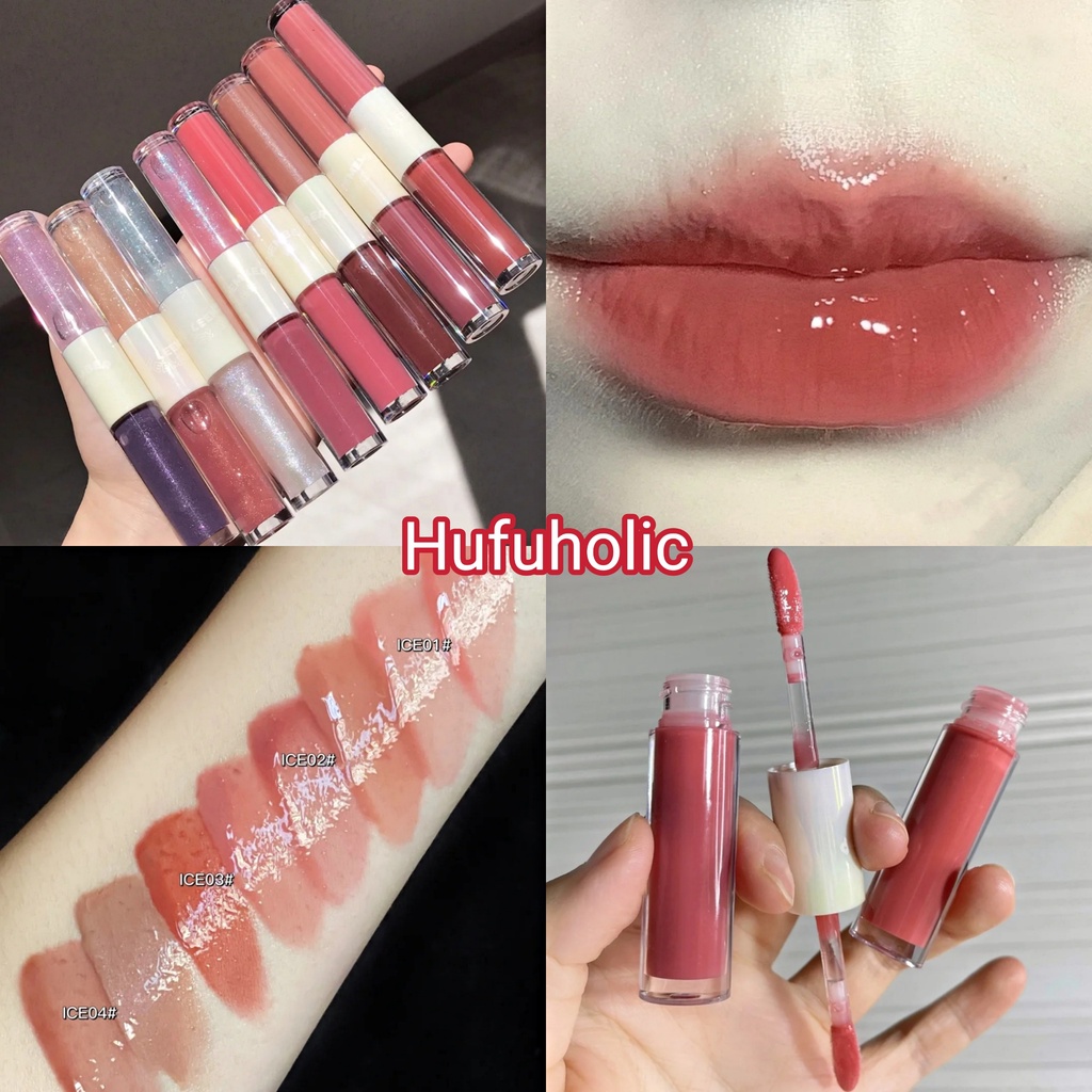 Son kem son bóng 2 đầu LEEMEMBER CAPPUVINI căng mọng mềm mượt Double Your Fun căng bóng hot trend CAPU14 CAPU19 LEME03