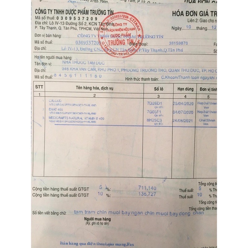 (Chính Hãng)  Enat 400 | Thế Giới Skin Care