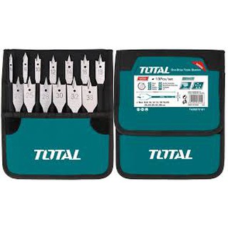 Bộ mũi khoan gỗ đầu dẹp total tacsd70131 bộ mũi khoan đuôi cá dca ingco