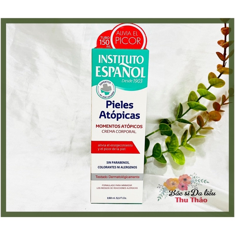 [150mL] KEM DƯỠNG ẨM INSTITUTO ESPANOL PIELES ATOPICAS (ATOPIC MOMENTS CREAM)