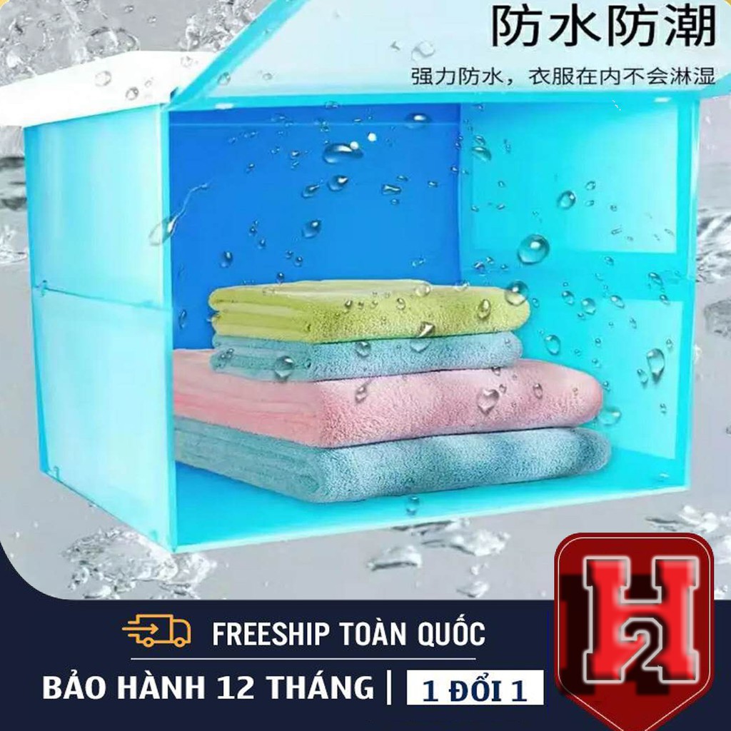 ❤️ FREESHIP ❤️ Tủ Quần Áo Treo Tường Kèm Hình Bức Tranh Cao Cấp 9337