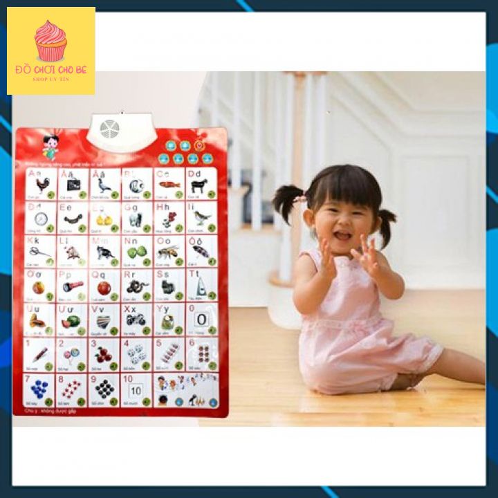 Bảng chữ cái điện tử cho bé học hỏi