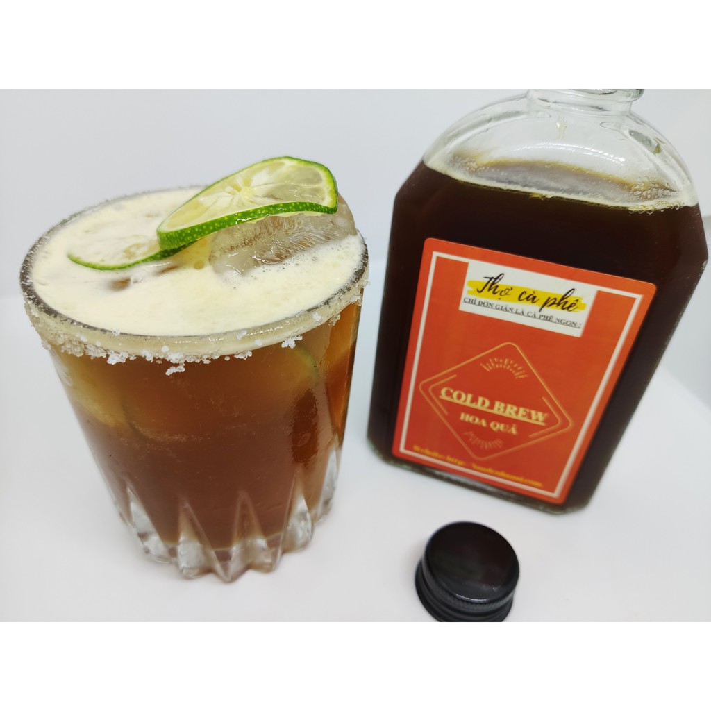 Cà phê Cold Brew Hoa quả đóng chai