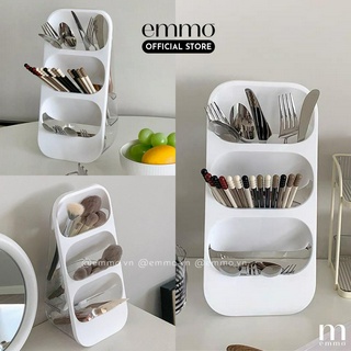 ỐNG ĐỰNG MUỖNG ĐŨA ĐA NĂNG 3 NGĂN DÀY DẶN EMMO RADIANT (LOẠI 1)