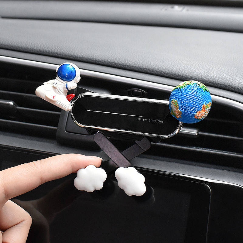 Giá đỡ điện thoại gắn lỗ thông gió xe hơi kiểu dáng dễ thương tiện dụng