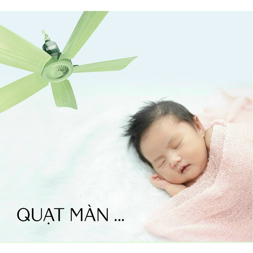 Quạt trần mini Clisun 15W