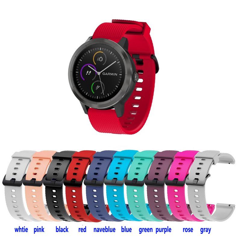 Dây đeo silicon mềm cho Garmin vivoactive3 3 Vivomove HR