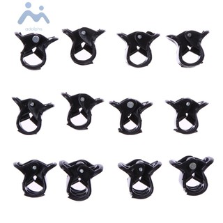 Set 100 kẹp gắp tóc nhựa màu đen mini thời trang cho nữ